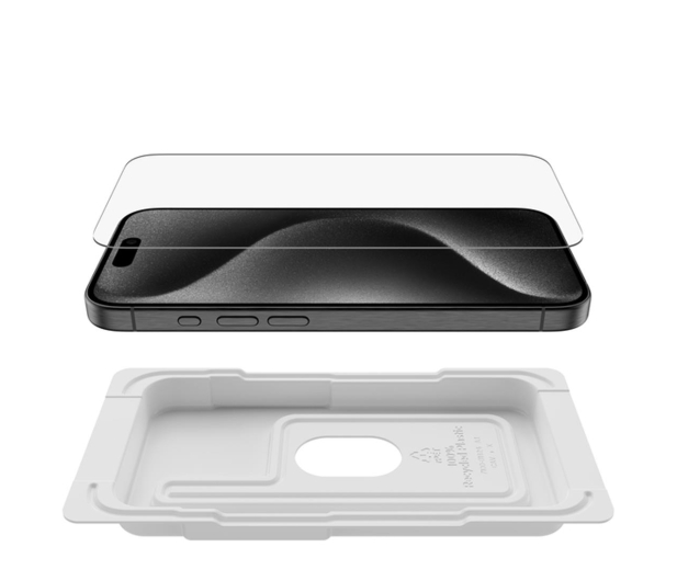 BELKIN Szkło ochronne ScreenForce Tempered glass iPhone 16 pro OVA159hq - 1284049 - zdjęcie 2